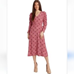 Taylor Tillman Lucy dress size M in Berry Kaleidoscope